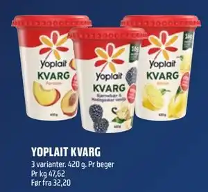 Coop Obs YOPLAIT KVARG, NOK 20 tilbud