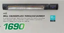 Coop Byggmix MILL CB2000PLUSS TERRASSEVARMER, NOK 1690 tilbud