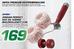 Coop Byggmix JORDAN PERFECT HUS OG GJERDE MALERULLESETT 2-PK, NOK 169 tilbud