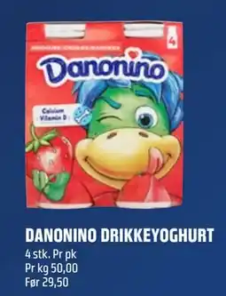 Coop Obs DANONINO DRIKKEYOGHURT, NOK 20 tilbud