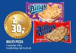 Coop Obs BILLYS PIZZA, NOK 30 tilbud