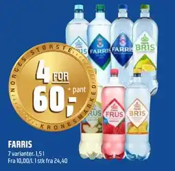 Coop Obs FARRIS, NOK 60 tilbud