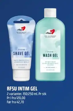 Coop Obs RFSU INTIM GEL, NOK 30 tilbud