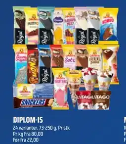 Coop Obs DIPLOM-IS, NOK 20 tilbud