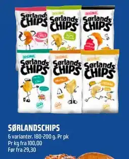 Coop Obs SØRLANDSCHIPS, NOK 20 tilbud