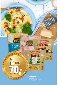 Coop Obs RANA PASTA, NOK 70 tilbud