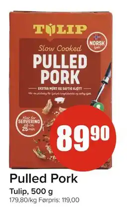 Pulled Pork, NOK 89.9
