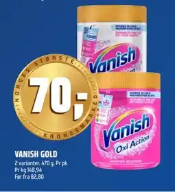 Coop Obs VANISH GOLD, NOK 70 tilbud