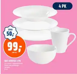 Coop Obs DAY SERVISE 4 PK, NOK 99 tilbud