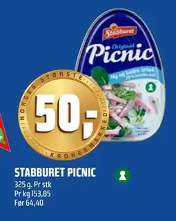 Coop Obs STABBURET PICNIC, NOK 50 tilbud