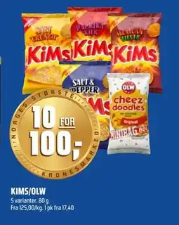 Coop Obs KIMS/OLW, NOK 100 tilbud
