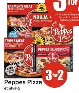Spar Peppes Pizza tilbud