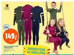 Coop Obs JANUS GO SOLID TRØYE OG LONGS TIL BARN OG JUNIOR, NOK 149 tilbud