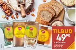 Coop Mega SCHÄR BRØD, NOK 49.9 tilbud