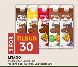 Coop Mega LITAGO, NOK 30 tilbud