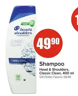 Spar Shampoo, NOK 49.9 tilbud