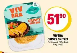 Coop Extra VIVERA CRISPY SNITZEL, NOK 51.9 tilbud