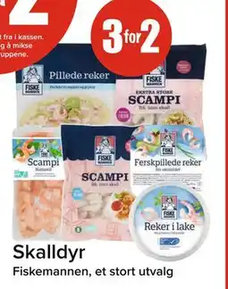 Spar Skalldyr tilbud