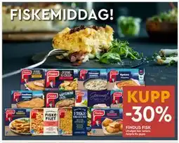 Coop Mega FINDUS FISK tilbud