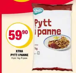 Coop Extra XTRA PYTT I PANNE, NOK 59.9 tilbud