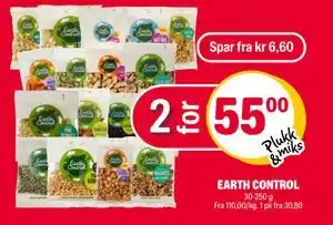 Coop Extra EARTH CONTROL, NOK 55 tilbud