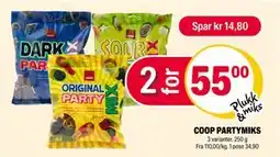 Coop Extra COOP PARTYMIKS, NOK 55 tilbud