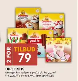 Coop Mega DIPLOM-IS, NOK 79 tilbud