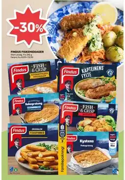 Matkroken FINDUS FISKEMIDDAGER tilbud