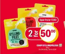 Coop Extra COOP KYLLINGPÅLEGG, NOK 50 tilbud