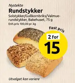 Joker Rundstykker, NOK 15 tilbud