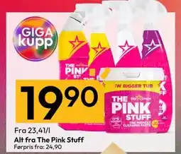 Gigaboks Alt fra The Pink Stuff, NOK 19.9 tilbud