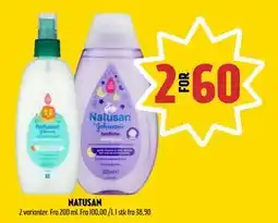 Coop Prix NATUSAN, NOK 60 tilbud