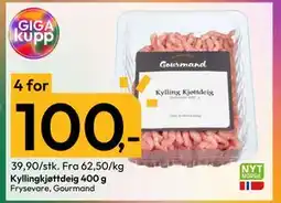 Gigaboks Kyllingkjøttdeig 400 g, NOK 100 tilbud
