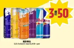 Coop Prix RED BULL, NOK 50 tilbud
