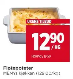 Meny Fløtepoteter, NOK 12.9 tilbud