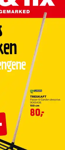 jem & fix GARDEN TRESKAFT tilbud