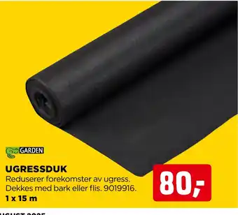 jem & fix GARDEN UGRESSDUK tilbud