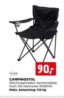 jem & fix Sunlife CAMPINGSTOL tilbud