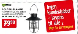jem & fix GARDEN SOLCELLELAMPE tilbud