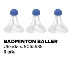jem & fix BADMINTON BALLER Utendørs. 9065685. tilbud