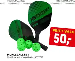 jem & fix PICKLEBALL SETT tilbud