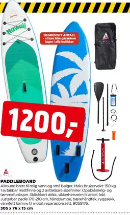 jem & fix PADDLEBOARD tilbud