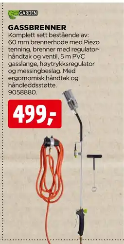 jem & fix GARDEN GASSBRENNER tilbud