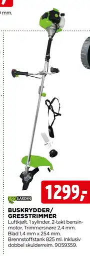 jem & fix GARDEN BUSKRYDDER/ GRESSTRIMMER tilbud