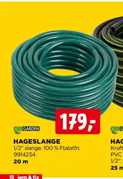 jem & fix GARDEN HAGESLANGE tilbud
