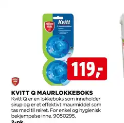 jem & fix KVITT Q MAURLOKKEBOKS tilbud