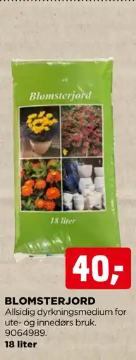 jem & fix BLOMSTERJORD tilbud