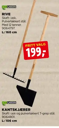 jem & fix GARDEN KANTSKJÆRER tilbud