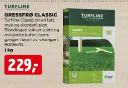 jem & fix TURFLINE GRESSFRØ CLASSIC tilbud