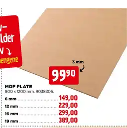 jem & fix MDF PLATE tilbud